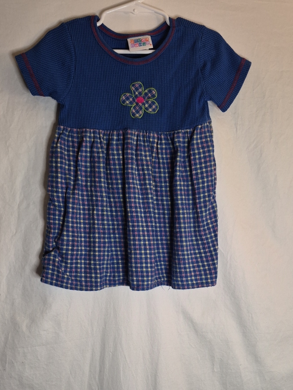 Girls' Blue Thermal Dress by Small Steps